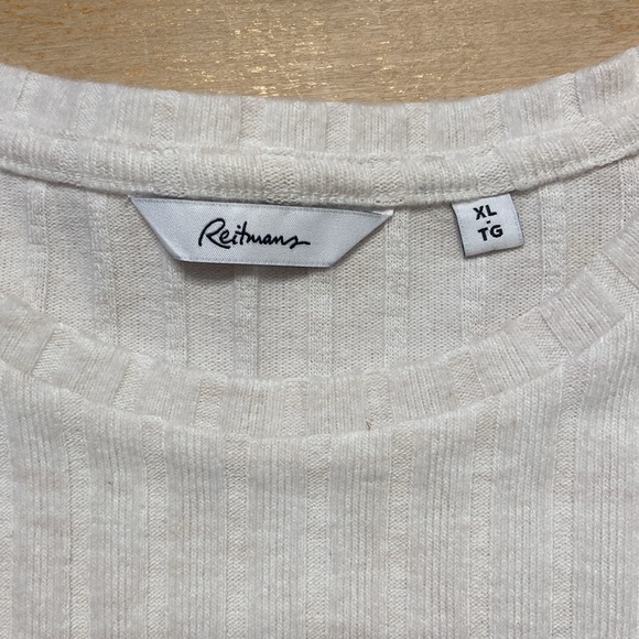 REITMANS Faux Pearl Studded Ribbed Sweater - Picture 11 of 13